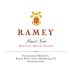 Ramey Russian River Pinot Noir 2019 Front Label