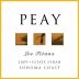 Peay Vineyards Les Titans Estate Syrah 2009 Front Label