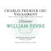 William Fevre Chablis Vaulorent Premier Cru 2017 Front Label