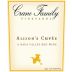 Crane Family Vineyards Alison's Cuvee 2015 Front Label