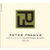 Peter Franus Sauvignon Blanc 2018 Front Label