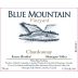 Blue Mountain Vineyards Chardonnay 2012 Front Label