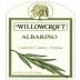 Willowcroft Vineyard Albarino 2015 Front Label