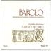 Aurelio Settimo Barolo 2001 Front Label