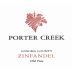 Porter Creek Sonoma County Old Vine Zinfandel 2009 Front Label