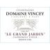 Champagne Domaine Vincey Le Grand Jardin Chardonnay d'Oger Grand Cru Blanc de Blancs Brut Nature 2020 Front Label