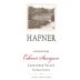 Hafner Vineyard Alexander Valley Cabernet Sauvignon 2014 Front Label