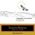 Santa Alicia Cabernet Sauvignon Maipo Reserva 2017 Front Label