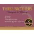 Three Brothers Vineyard and Winery Sangiovese 2012 Front Label