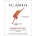 Icardi Tabaren Barbera d'Asti 2023 Front Label