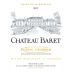 Chateau Baret 2015 Front Label