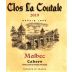 Clos La Coutale Cahors (375ML half-bottle) 2019 Front Label