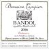 Domaine Tempier Bandol La Cabassaou Rouge 2016 Front Label