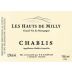 Les Hauts De Milly Chablis 2021 Front Label