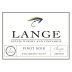 Lange Winery Classique Pinot Noir 2022 Front Label