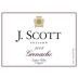 J. Scott Grenache 2009 Front Label