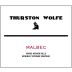 Thurston Wolfe Malbec 2014 Front Label