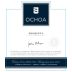 Ochoa Reserva Tinto 2013 Front Label