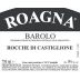 Roagna Barolo Rocche di Castiglione 2018 Front Label