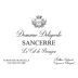 Domaine Delaporte Sancerre Cul de Beaujeu Rouge 2015 Front Label