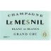 Champagne Le Mesnil Blanc de Blancs Grand Cru Vintage Brut 2014 Front Label