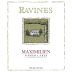 Ravines Maximilien 2016 Front Label