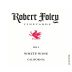 Robert Foley Vineyards White Wine 2013 Front Label
