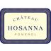 Chateau Hosanna 2020 Front Label