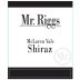 Mr. Riggs J.F.R. McLaren Vale Shiraz 2018 Front Label