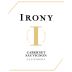 Irony Cabernet Sauvignon 2018 Front Label