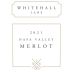 Whitehall Lane Merlot 2021 Front Label