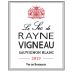 Chateau Rayne Vigneau Le Sec de Rayne Vigneau 2019 Front Label