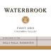 Waterbrook Pinot Gris 2015 Front Label