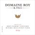 Domaine Roy et Fils Iron Filbert Vineyard Pinot Noir 2023 Front Label