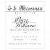 G.E Massenez Williams Pear Brandy Front Label