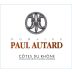 Domaine Paul Autard Cotes du Rhone 2018 Front Label