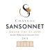 Chateau Sansonnet 2015 Front Label
