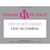 Domaine de l'Arlot Cote de Nuits Villages Clos du Chapeau 2020 Front Label