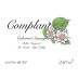 Complant Beller Vineyard Cabernet Sauvignon 2018 Front Label