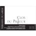 Domaine de l'Hortus Clos du Prieur Terrasses du Larzac 2017 Front Label