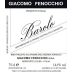Giacomo Fenocchio Barolo 2021 Front Label