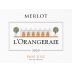Lorgeril L'Orangeraie Merlot 2020 Front Label