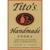Tito's Handmade Vodka with Red, White & Blue Bottle Bag Front Label