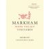 Markham Merlot (375ML half-bottle) 2018 Front Label