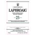 Laphroaig 25 Year Single Malt Scotch Whisky (2019 Release) with Gift Box Front Label