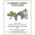 Lamborn Family The Earthquake Vintage Zinfandel 2014 Front Label