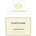 Lanzerac Stellenbosch Pinotage 2016 Front Label