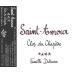Famille Dutraive Saint-Amour Clos du Chapitre 2023 Front Label