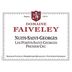Faiveley Nuits-Saint-Georges Les Porets-Saint-Georges Premier Cru 2022 Front Label