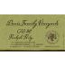 Davis Family Vineyards Cab 5 2018 Front Label